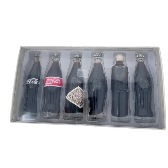 VTG‎ Evolution of The Coca-Cola Contour Bottle 100th Anniversary Mini Set - Picture 2 of 9